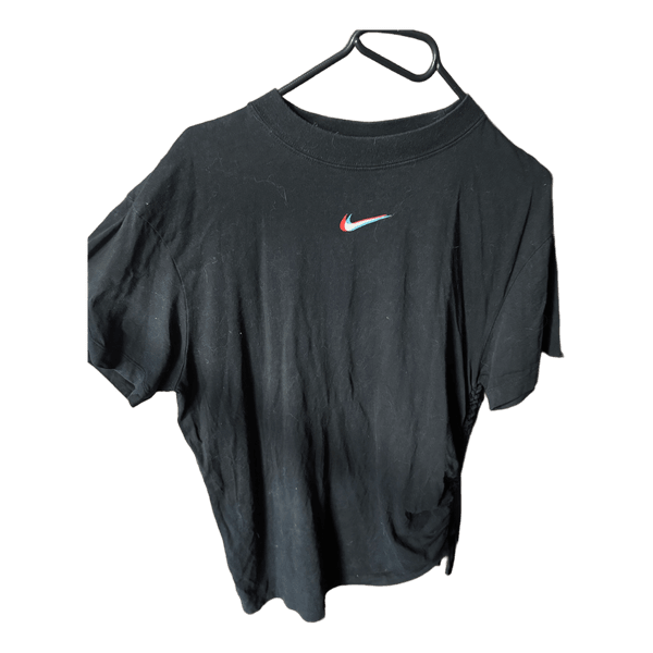 Nike black ruched t-shirt