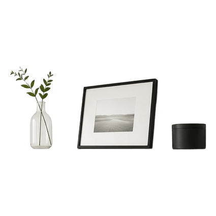 IKEA Lack white shelf