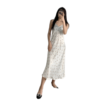 Silk only dress
