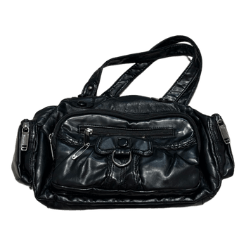 Black shoulder bag