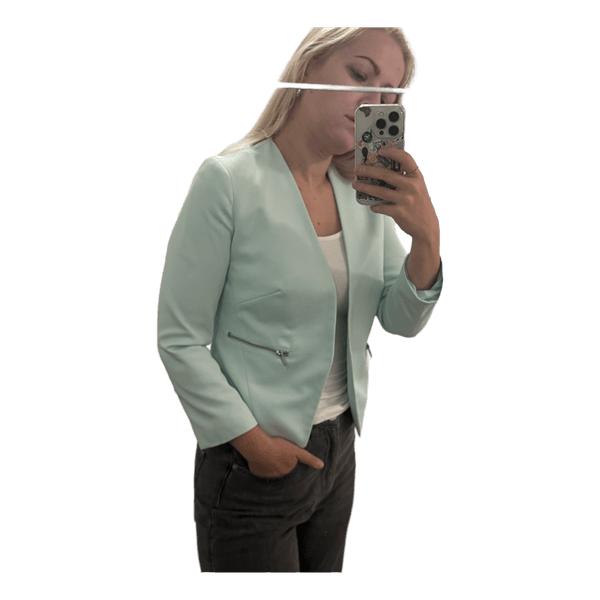 Mint green blazer