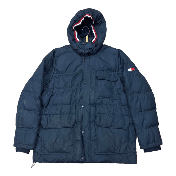 Tommy Hilfiger navy puffer jacket
