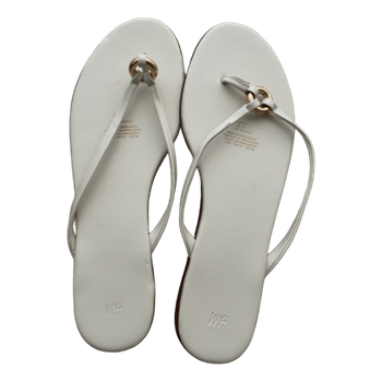 White H&M sandals