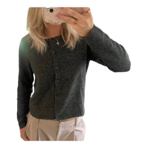 Grå cardigans