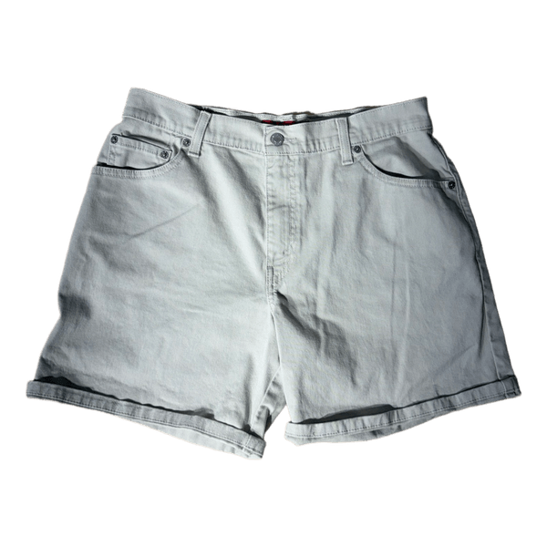 Levi's grey denim shorts