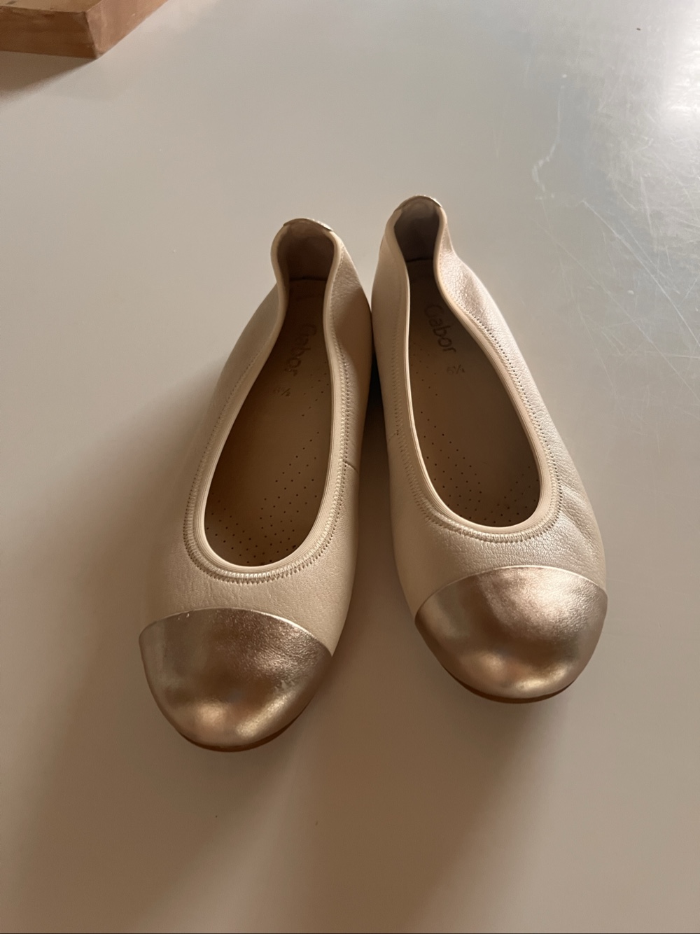 Gabor Ballerinaer, Størrelse 39,5 — Secondhand Ballerinaer — DKK 120.00