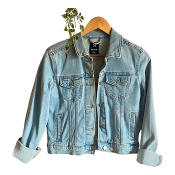 Light blue denim jacket