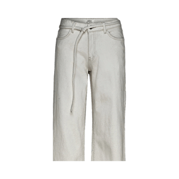 White wide leg jeans