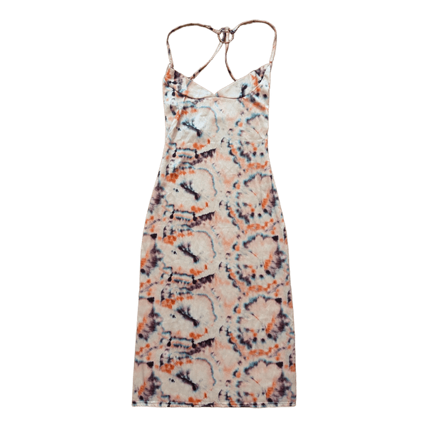 Boohoo tie-dye dress