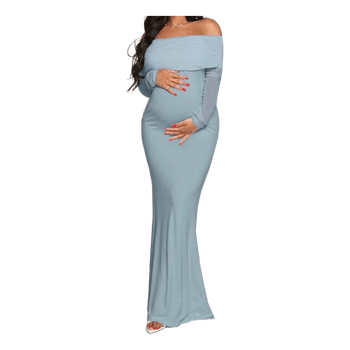 Ilga suknelė nėštukėms S/M elegantiška