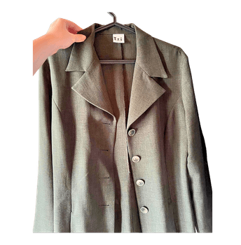 khaki blazer