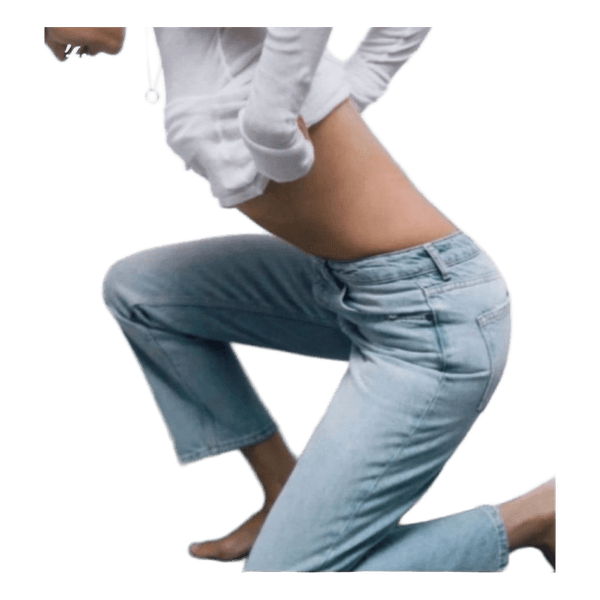 Lyseblå jeans