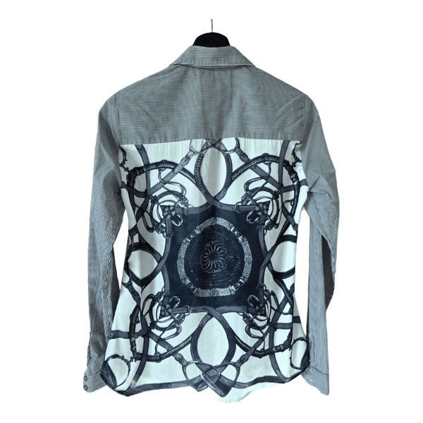 Karen by Simonsen Striped Shirt EU 36 – Graphic Back Print