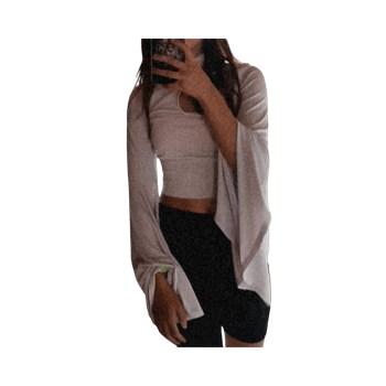 Laventelin värinen paita