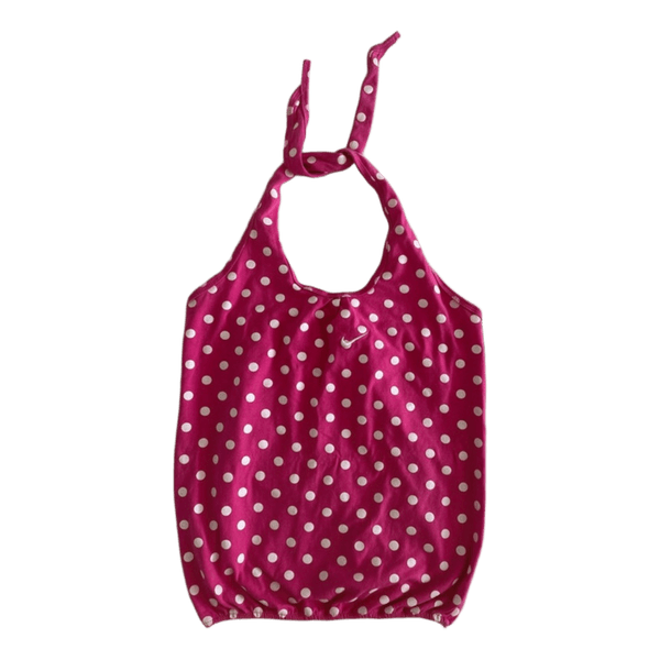 Nike polka dot halter top XS/S