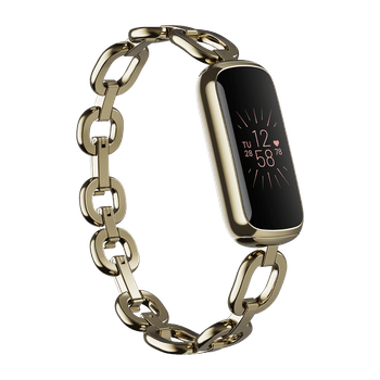 Gold fitness tracker
