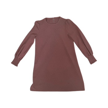 Pink long sleeve dress