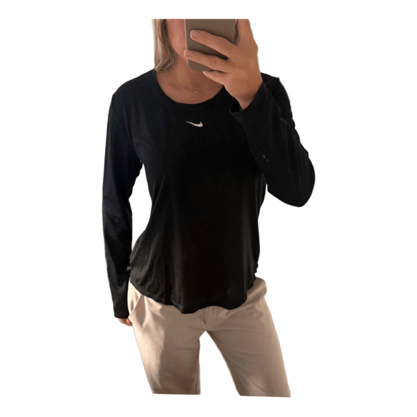 Sort langærmet Nike trøje