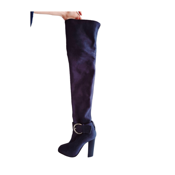 Giuseppe Zanotti over-the-knee leather boots