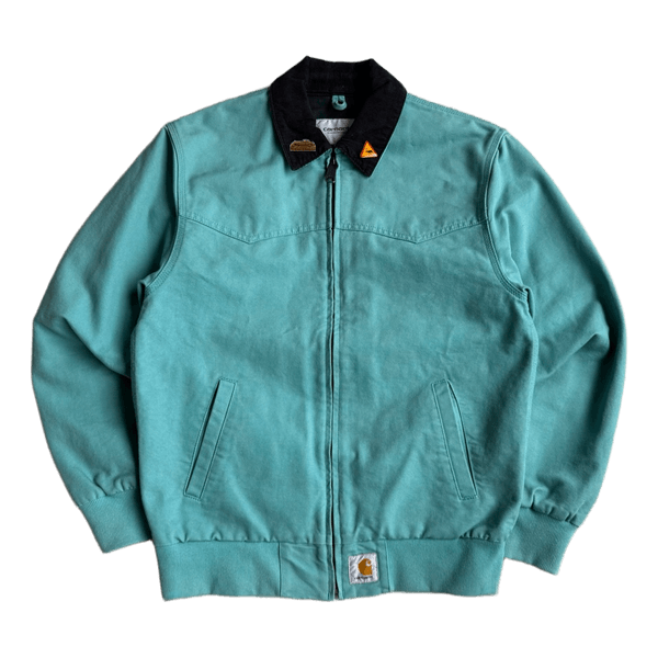 Carhartt Muted/Green Teal Canvas Santa Fe Jacket SS18