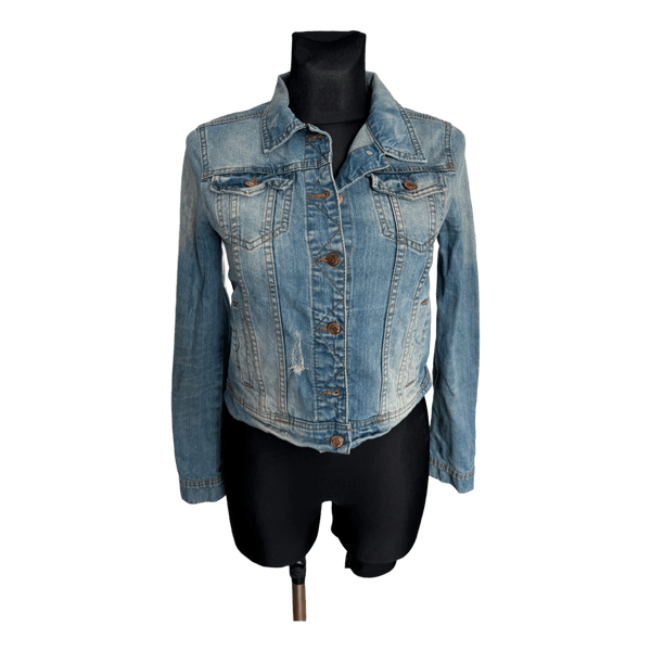 Stradivarius light blue denim jacket