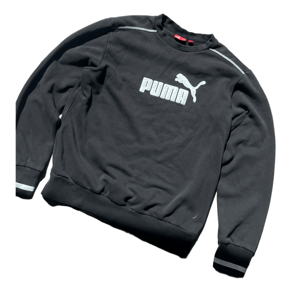 Black Puma logo sweatshirt