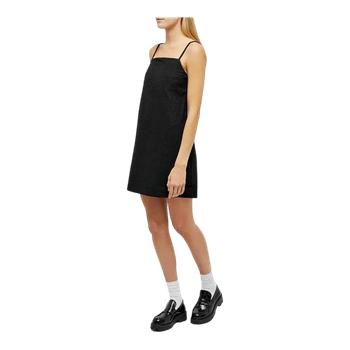Samsøe Samsøe Laerke black A-line mini dress size M minimalist Scandinavian style