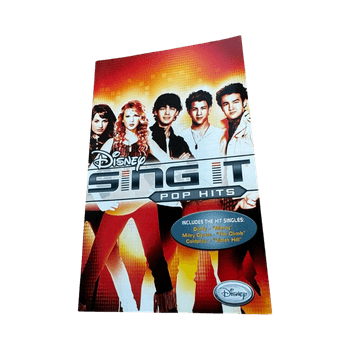 PS2 Disney Sing It Pop Hits Ohjekirja SLES-55542