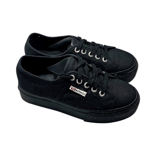 Superga black sneakers