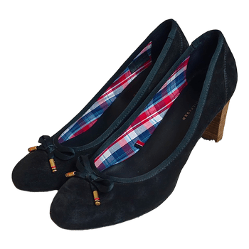 Tommy Hilfiger suede heels