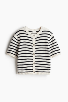 Short sleeve cardigan