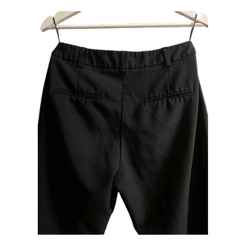 Black tailored trousers