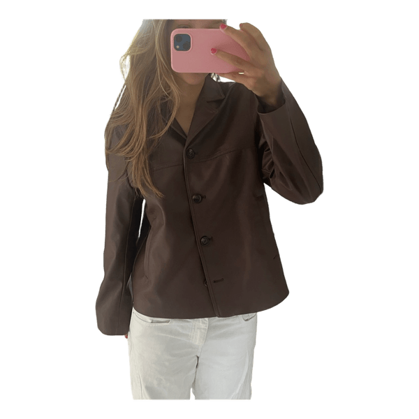 H&M læder jakke