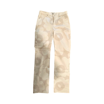 Marimekko Humina Unikko housut 36 - classy / minimalist / statement