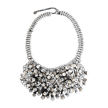 Cubus Crystal Statement Necklace