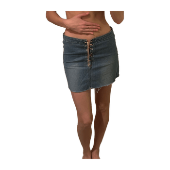 Denim Mini Skirt