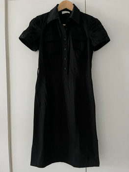 Short sleeve shirt dress
