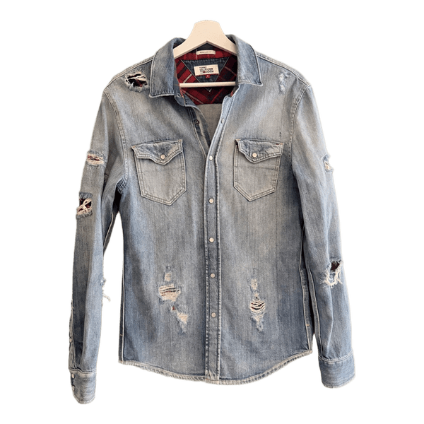 Tommy Hilfiger Denim farkkupaita S – Destructed