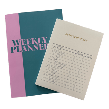 Weekly and budget planners