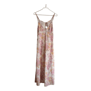 Floral print maxi dress