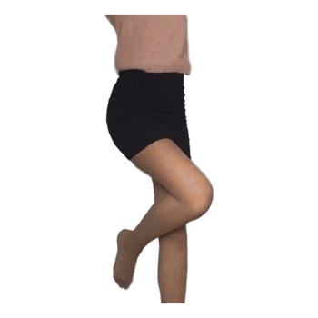 Black mini bandage skirt