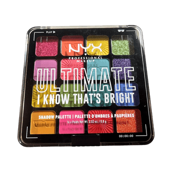 Bright multi-color eyeshadow palette