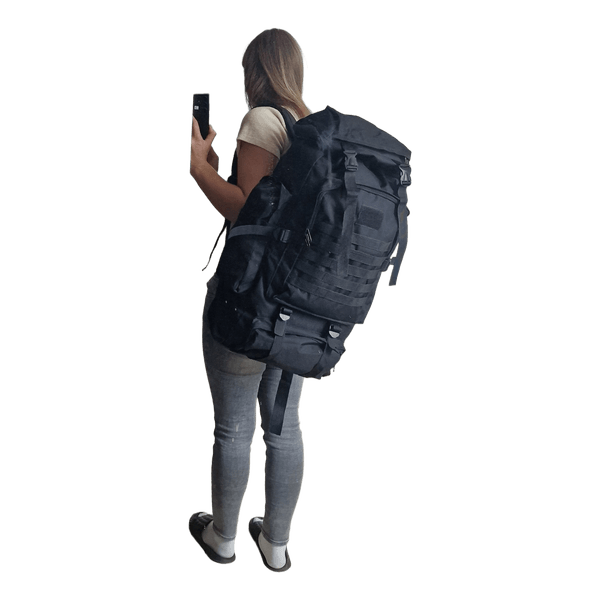Didelė Kelioninė kuprinė 80l. Taktinė, kareiviška.Travel Backpack. Plecak wojskowy.