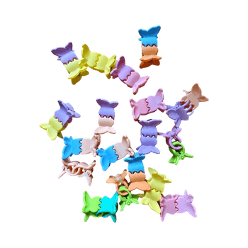 Pastelliset hiusklipsit