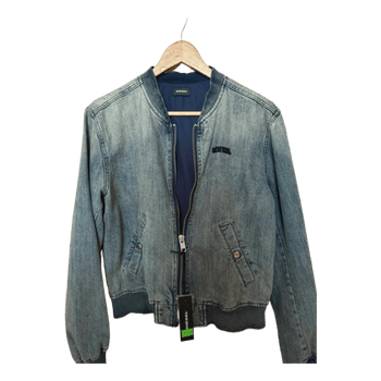 Diesel denim bomber jacket