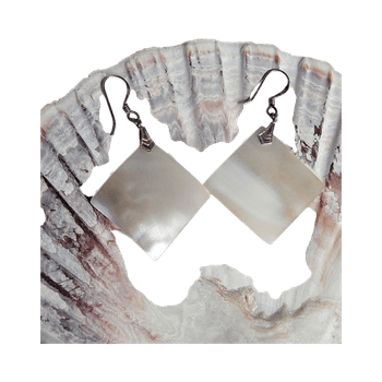 Mother of pearl drop earrings