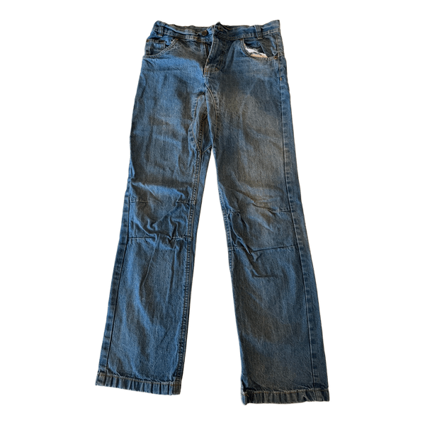 Blå denim jeans