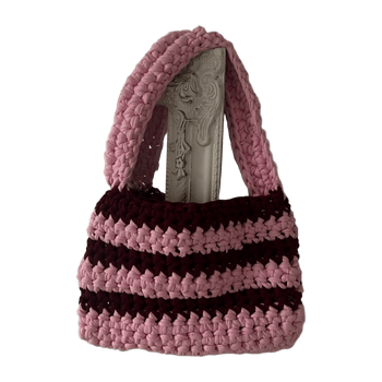 Self-knitted bag