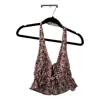 Kuviollinen halterneck-toppi