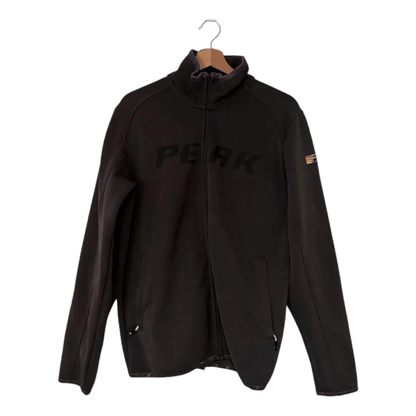 Peak sweatjacke schwarz